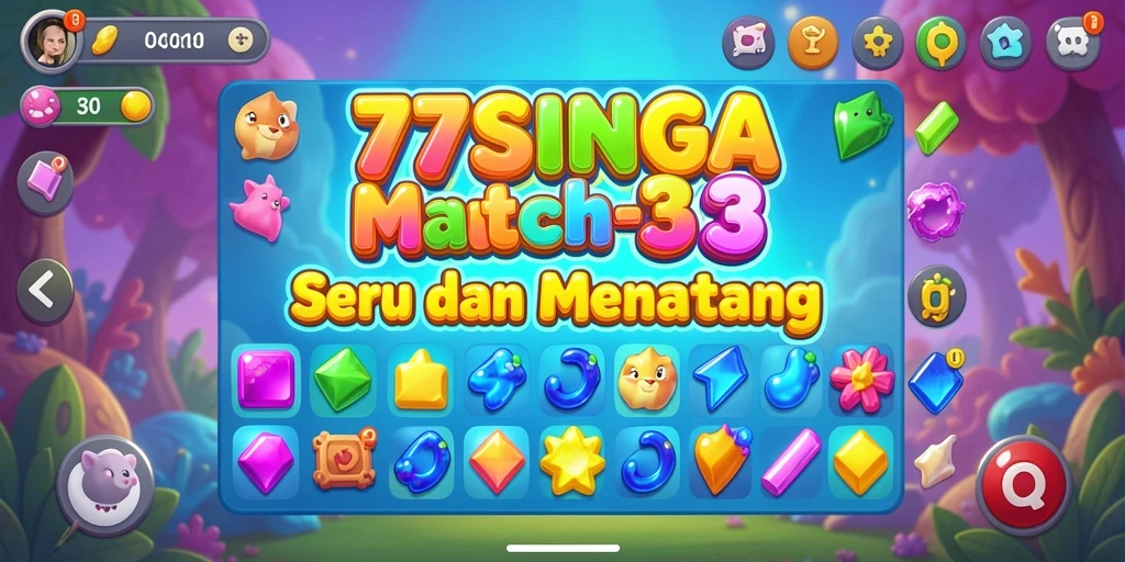 Tampilkan gameplay menarik dari 77SINGA dengan berbagai level dan tantangan.