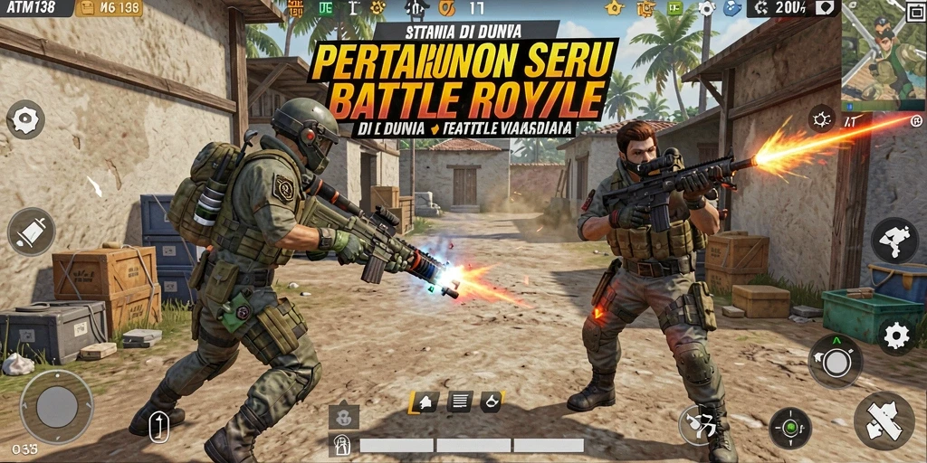 Gameplay menegangkan di <strong>ATM138</strong> dengan aksi seru dan strategi bertahan hidup.