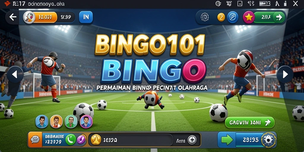 Tampilan gameplay BINGO101 yang seru dan kompetitif.