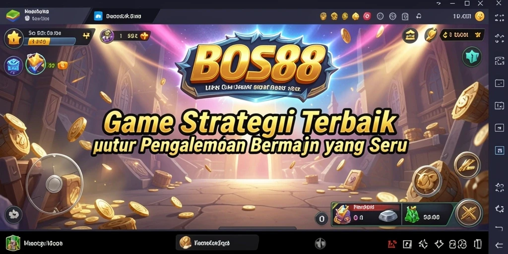 Tangkapan layar utama BOS88 menunjukkan intensitas gameplay strategi yang mendebarkan.