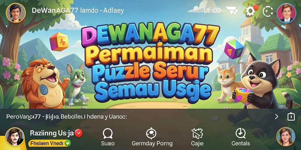 Screenshot gameplay DEWANAGA77 menampilkan tantangan puzzle yang menarik.