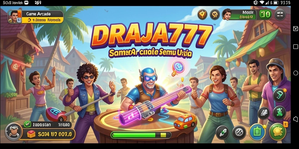 Tampilan menarik dari gameplay DRAJA777 yang menantang.