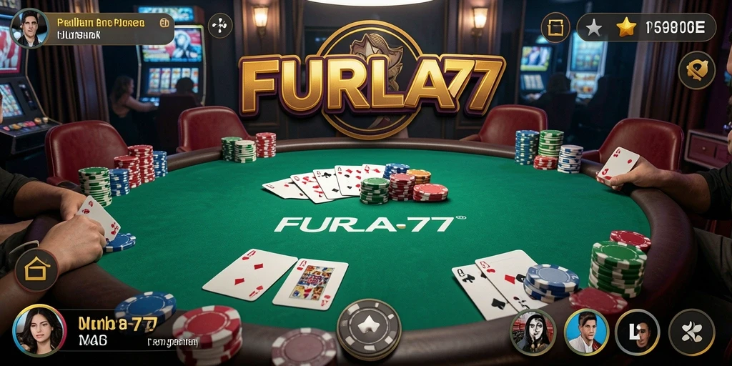 Tampilkan gameplay seru dan interaktif di FURLA77 saat bermain Poker.