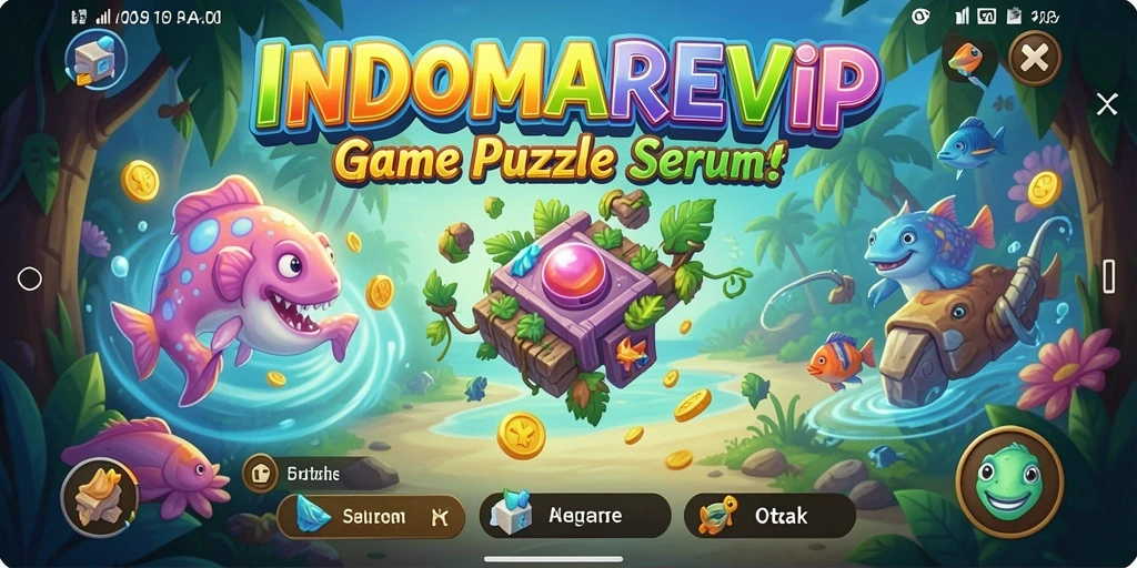 Tampilan gameplay seru di INDOMAREVIP dengan tantangan Puzzle.