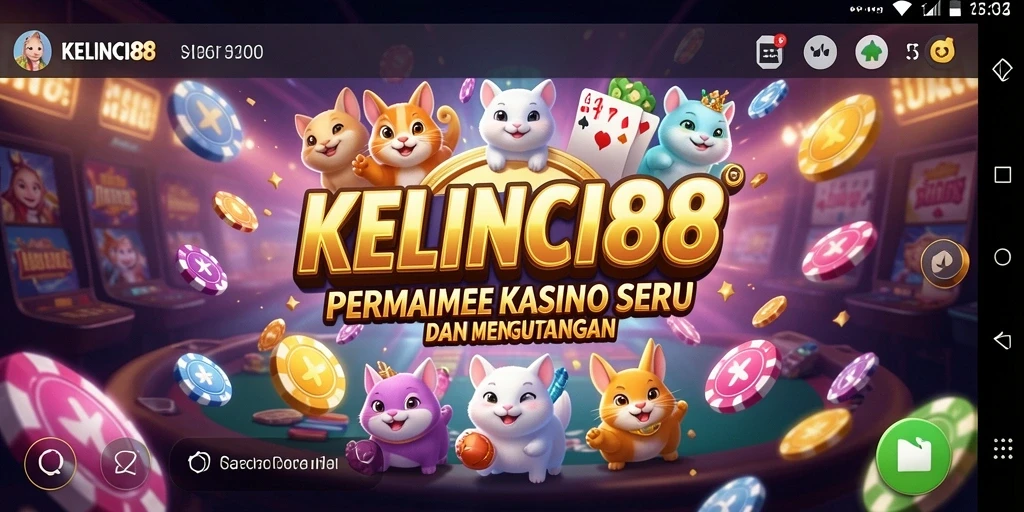Tampilan gameplay KELINCI88 yang menarik dan penuh warna.