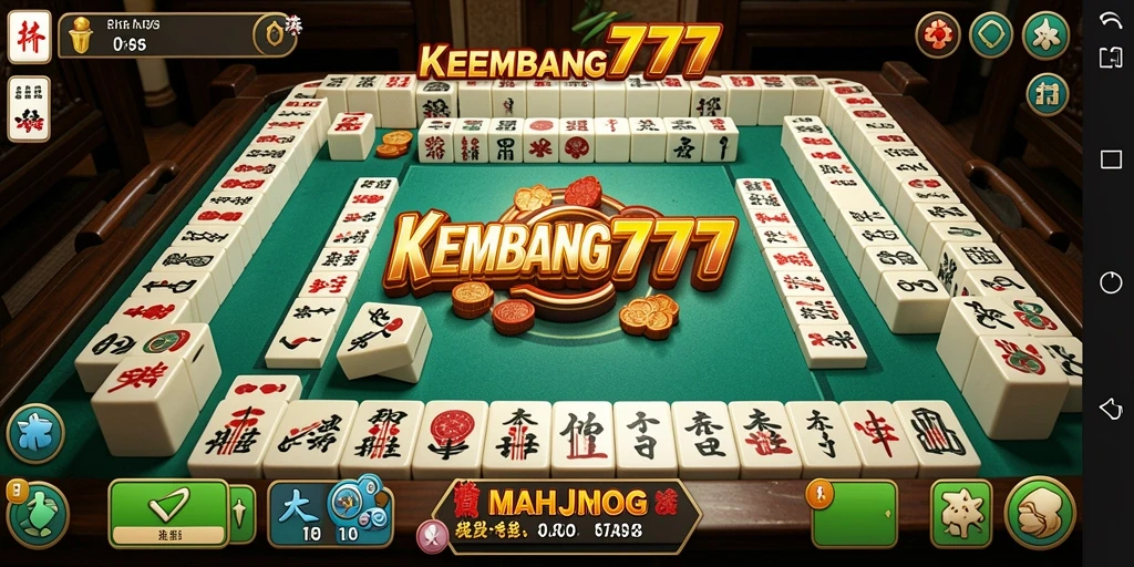 Gameplay KEMBANG777 yang penuh warna dan menarik saat bermain Mahjong.