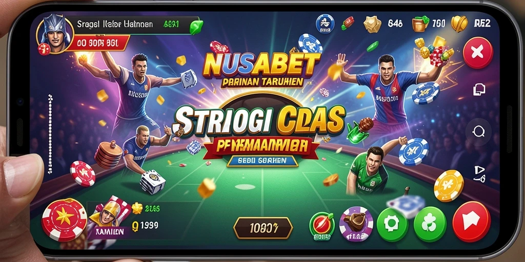Gameplay mendebarkan NUSABET dengan strategi tingkat tinggi.
