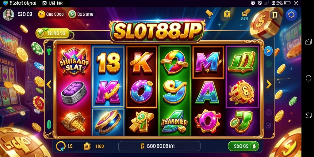 Tampilan permainan <strong>SLOT88JP</strong> yang menawan dan penuh warna.