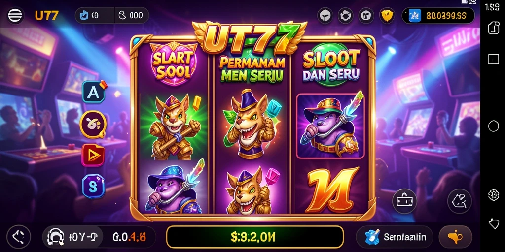 Gameplay slot yang seru dan menarik di UT77.