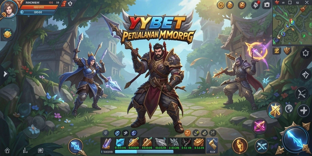 Gameplay YYBET yang epik dan menakjubkan dalam dunia MMORPG.
